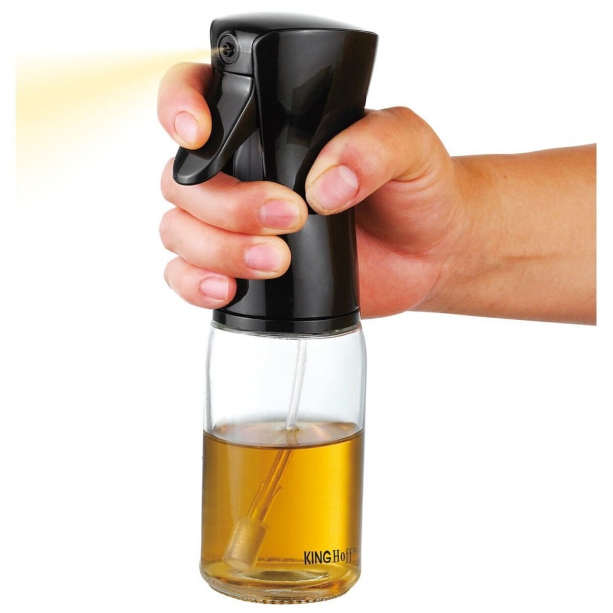 Atomizer spryskiwacz do oleju 190ml czarny KINGHOFF