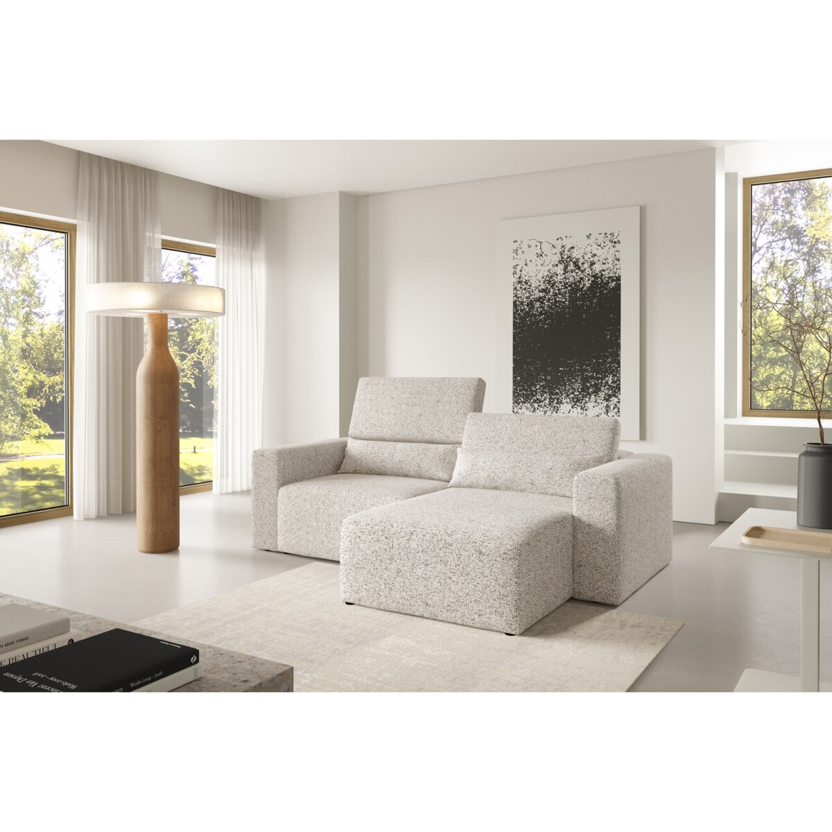 Narożnik Posejdon L modułowy premium Kolor: Puente 06