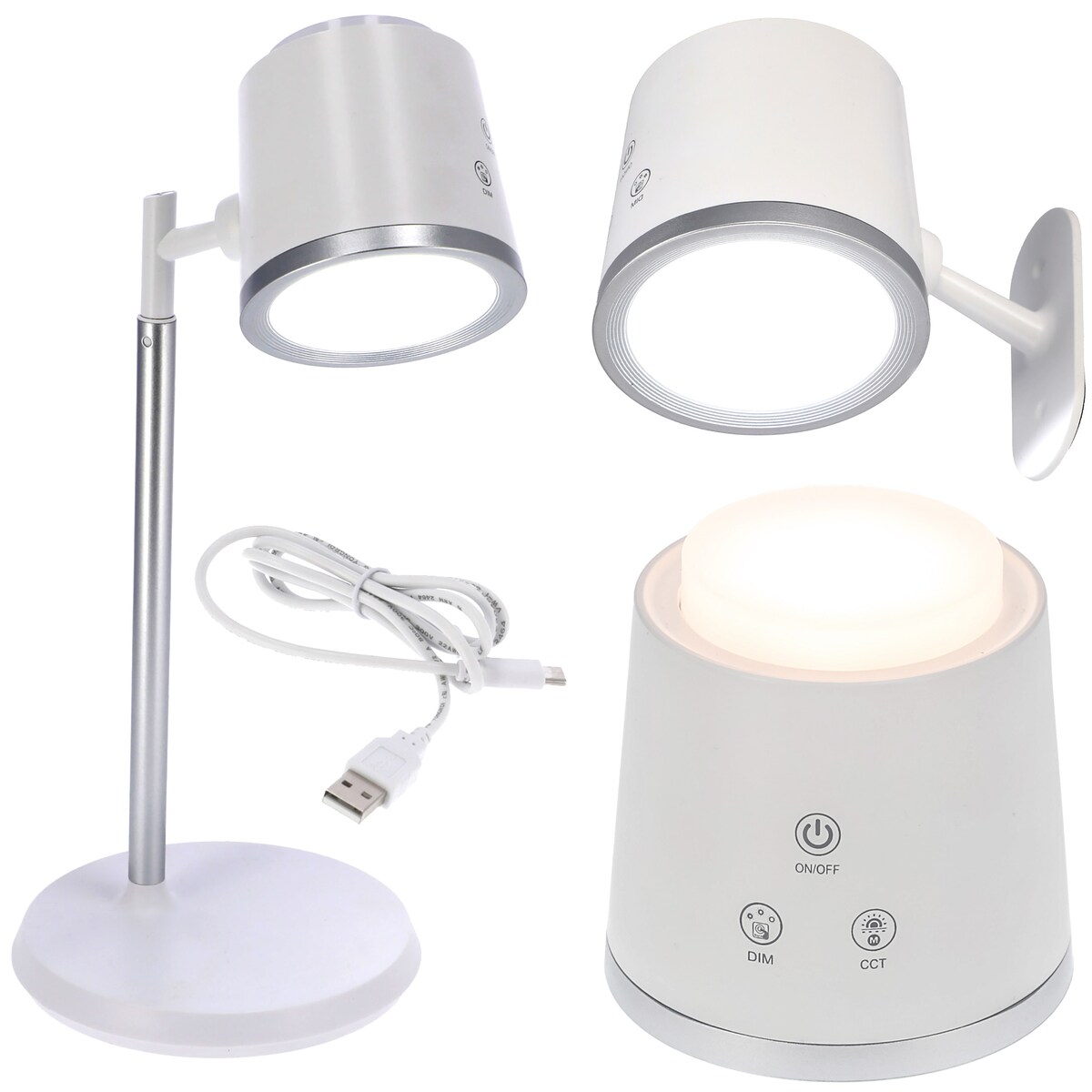 Lampka Biurkowa Led Szkolna Regulowana Wysokość Do Pracy