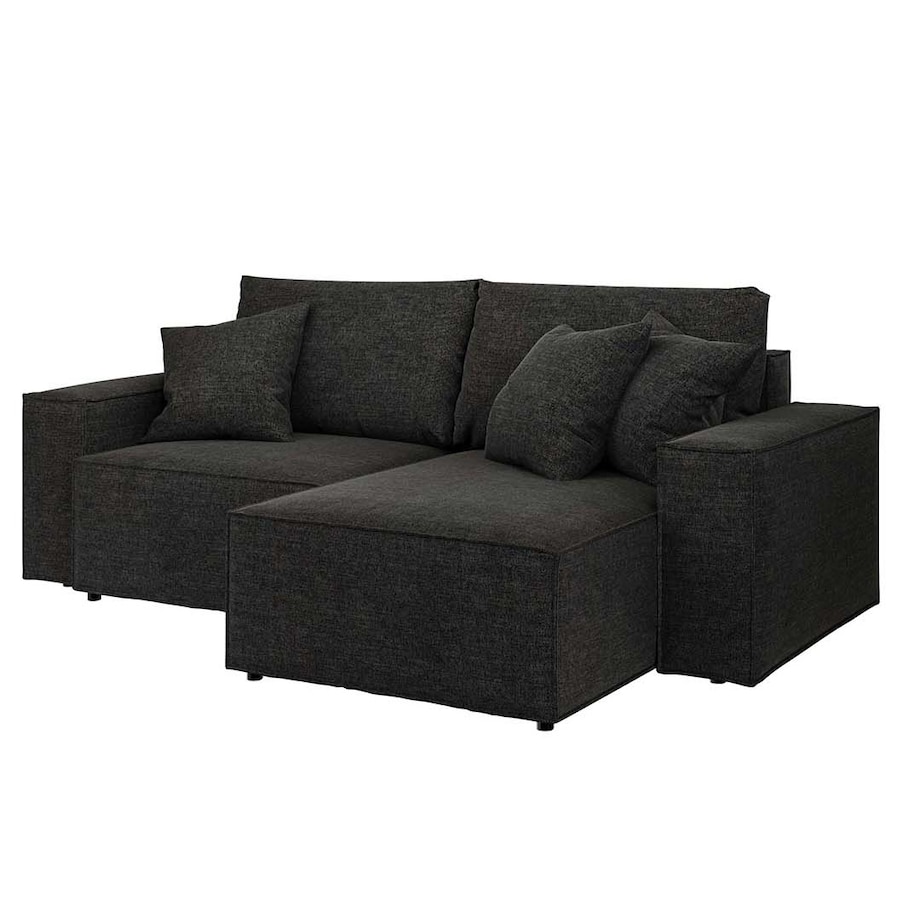 Melow Sofa narożna - antracytowa
