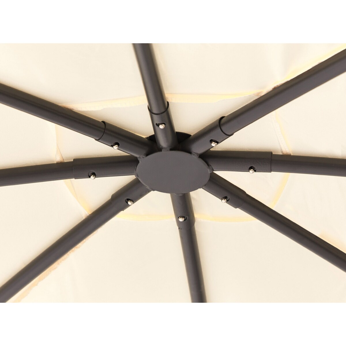 Pawilon ogrdowy 305 x 305 cm beżowy VOMERO