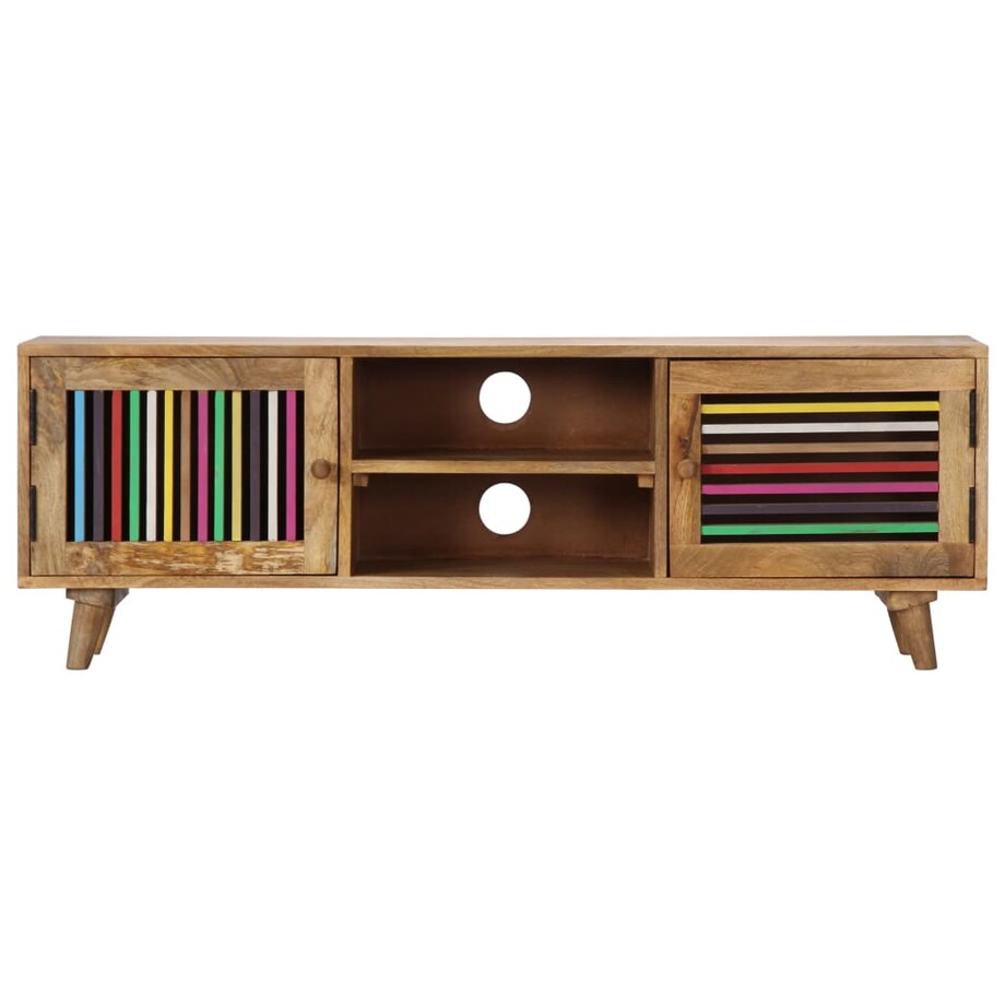 vidaXL Szafka pod TV, 120x30x40 cm, lite drewno mango