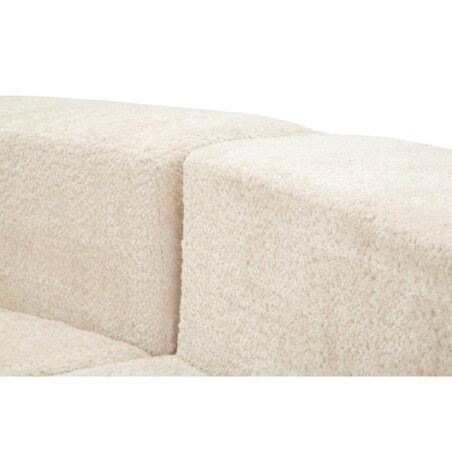 Sofa Island, kolor biały, poliester, 238 x 92 x 78 cm, do salonu, Mauro Ferretti