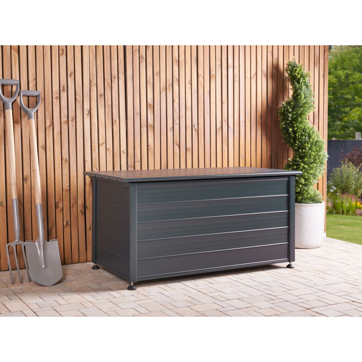 Skrzynia do przechowywania Ciemnoszary CAMPALTO