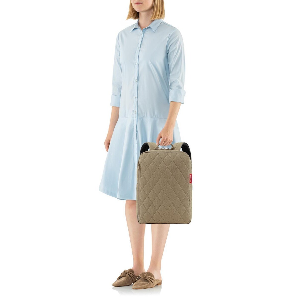 Plecak CLASSIC BACKPACK M, rhombus olive