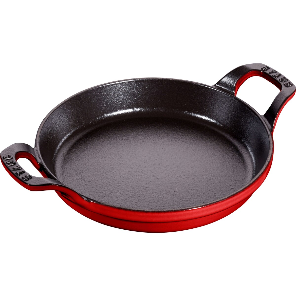 Okrągłe naczynie do pieczenia i zapiekania Staub - Czerwony, 750 ml