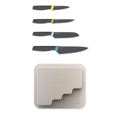 Zestaw noży Elevate w bloku na drzwiczki, 22 x 19 cm, Joseph Joseph