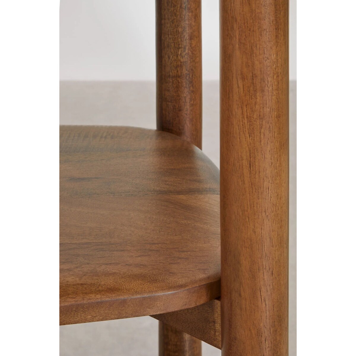 Regał z 4 półkami z drewna mango, 110x170 cm, Gina