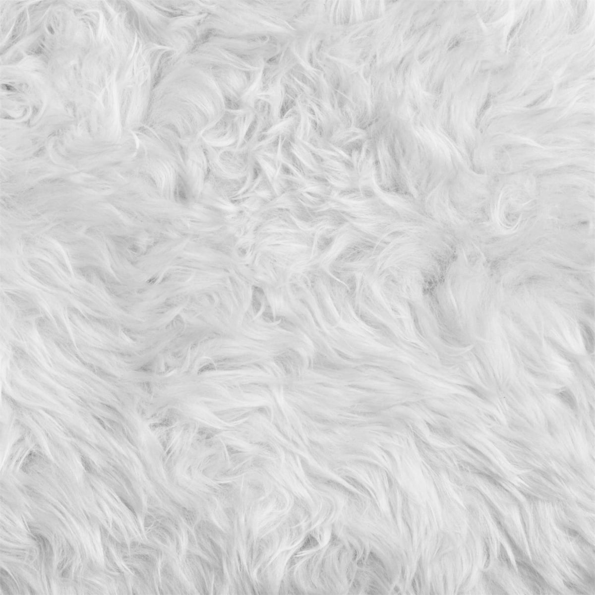 Koc obciążeniowy Furry 150x200 cm biały puszysty i ciepły na łóżko do sypialni