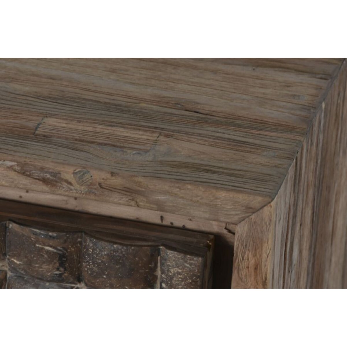 Komoda RTV z drewna recyklingowanego 50x200x40 cm IVIA - I