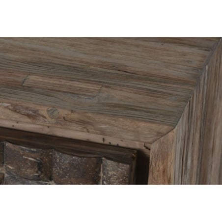 Komoda RTV z drewna recyklingowanego 50x200x40 cm IVIA - I