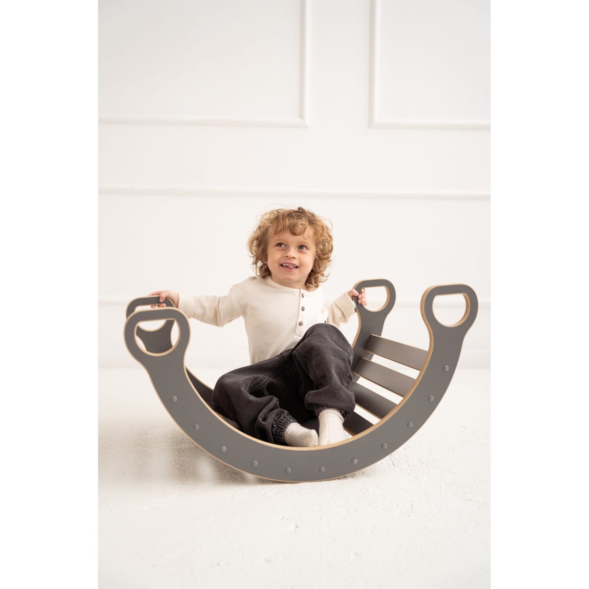 MAŁY bujak montessori - szary