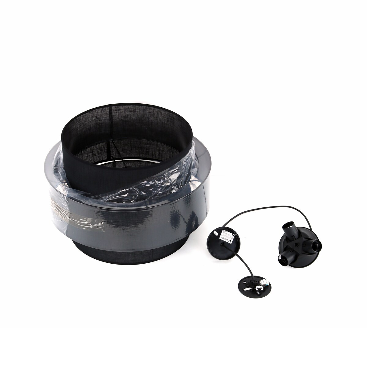 Lampa wisząca CALISTO BLACK 5099 TK Lighting czarna metalowa 3xE27 regulowana do salonu i jadalni