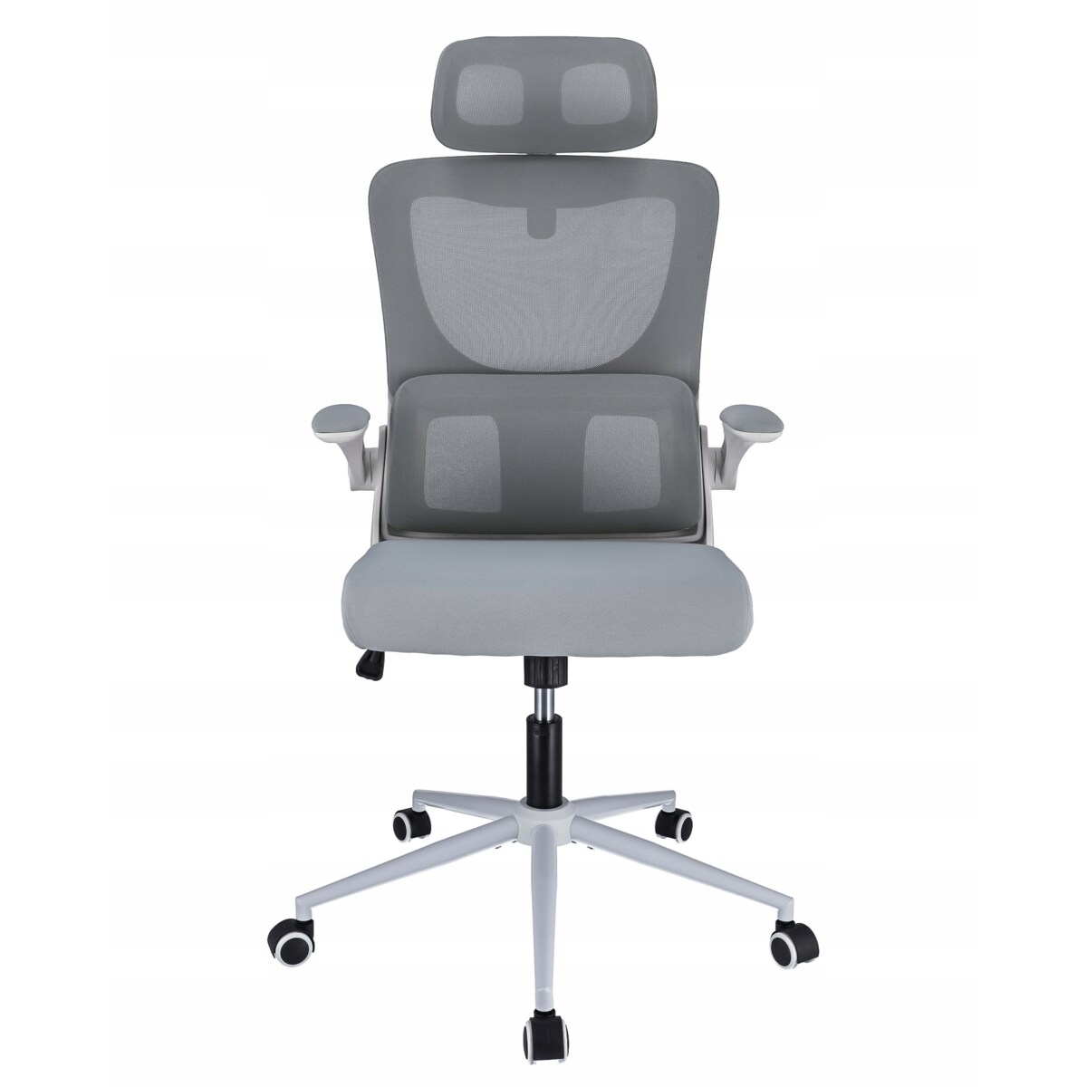 Fotel biurowy obrotowy ZEO szary