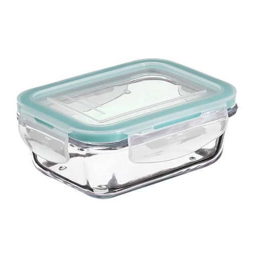 Pojemnik szklany na żywność z pokrywką, 330 ml, CLIP