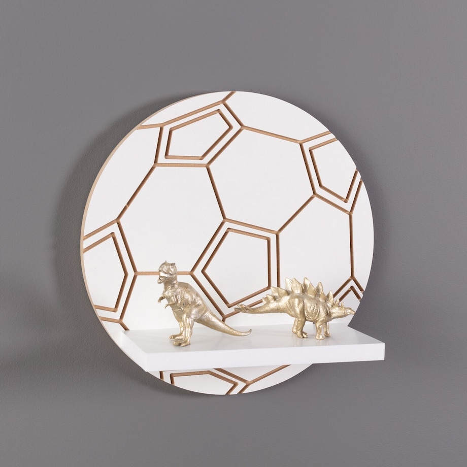 Półka Soccer 35x5x35cm, 35x5x35cm
