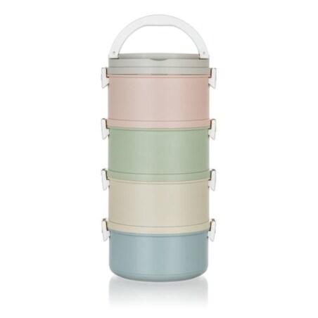 MENAŻKA POJEMNIKI na obiad jedzenie do przenoszenia piknik kemping pracy