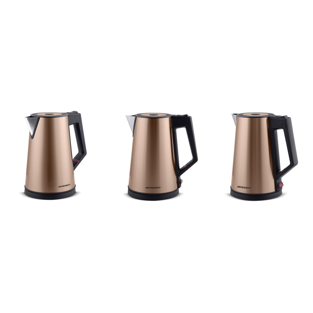 Czajnik elektryczny bezprzewodowy modny 1,7l 2200w Berdsen