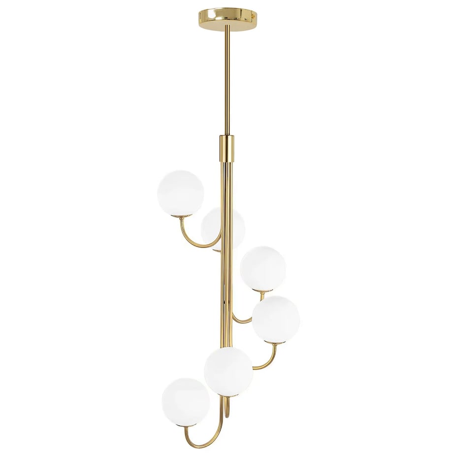 Lampa sufitowa wisząca złota 6xG9 APP1585-6CP Gold