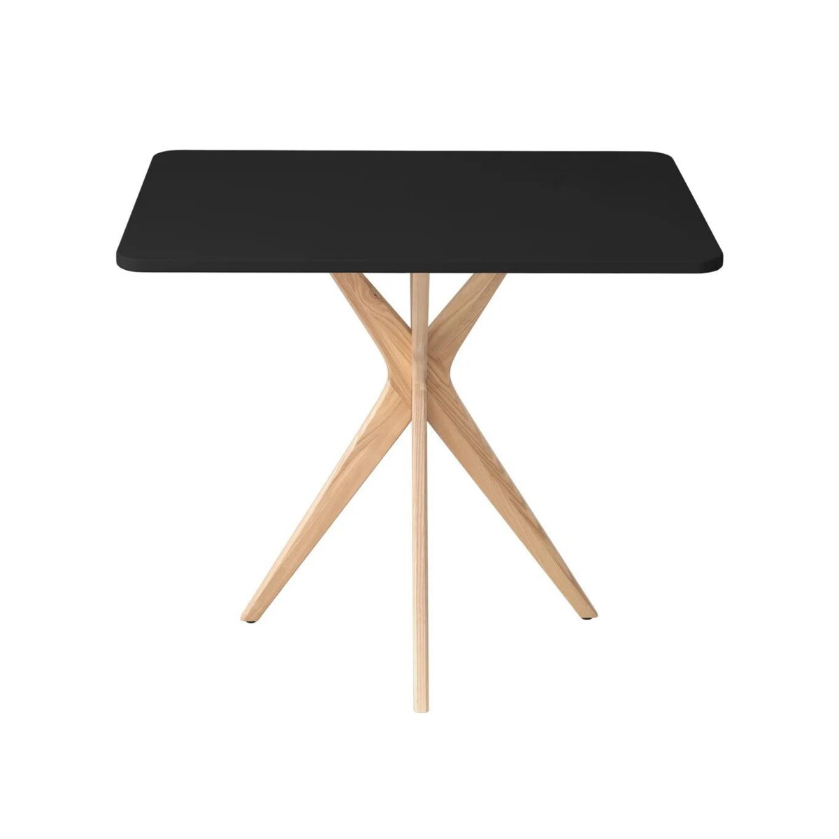 Stół CUTTI 55x80 czarny/jesion