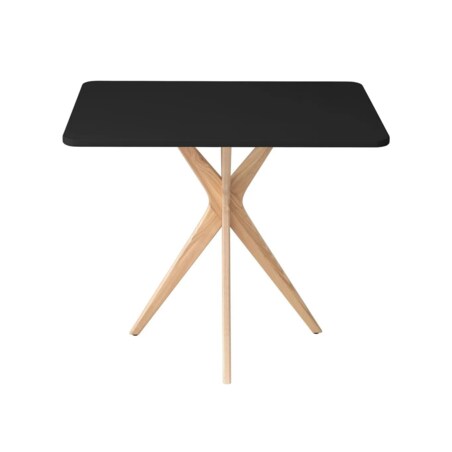 Stół CUTTI 55x80 czarny/jesion