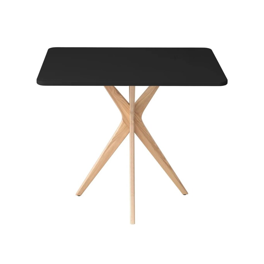 Stół CUTTI 55x80 czarny/jesion