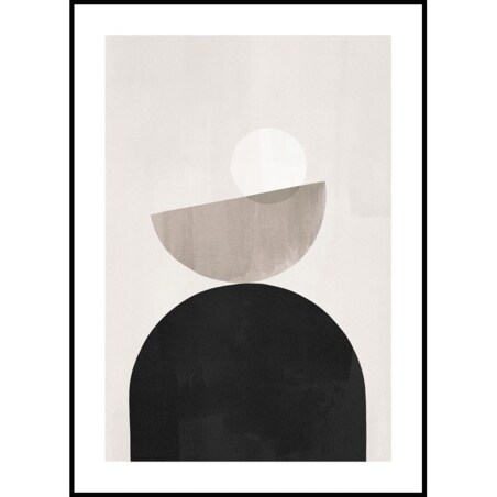 Poster Story, Plakat, Obraz - Abstrakcyjne Figury No3, wymiary 60 x 84 cm