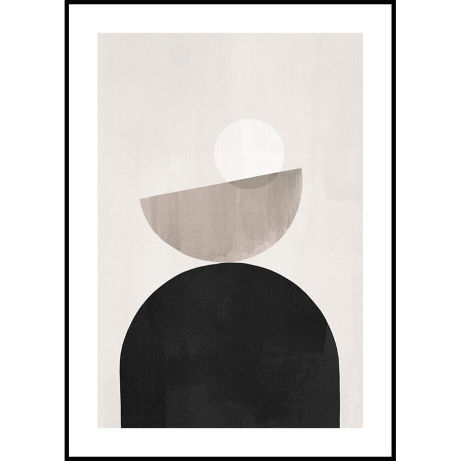 Poster Story, Plakat, Obraz - Abstrakcyjne Figury No3, wymiary 60 x 84 cm