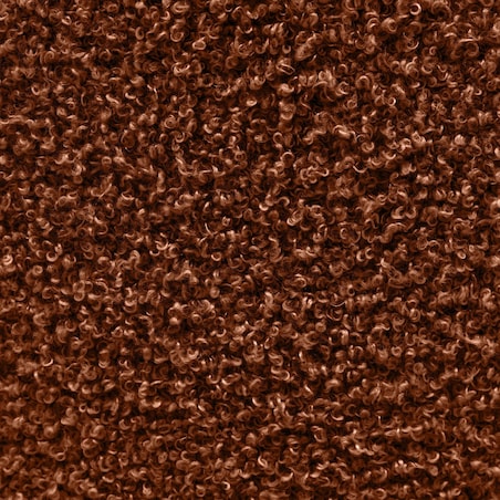 Pufa okrągła poczwórna 38x65x65 PALLADA bouclé miedziana