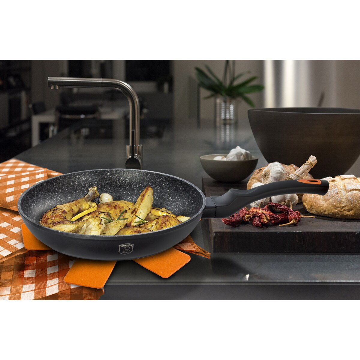 Patelnia 20cm BERLINGER HAUS Granit Diamond