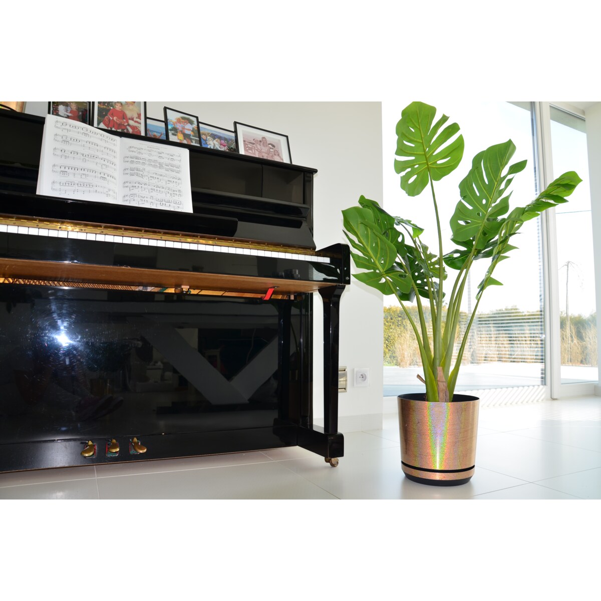 14 cm wzór SŁONECZNE PROMIENIE niezwykły tęczowy efekt holograficzne drobinki mieniąca brokatowa