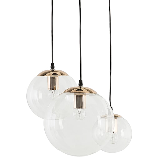 Lampa wisząca LADON Szkło Przezroczysty
