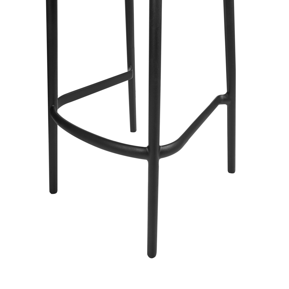 Zestaw 2 krzeseł ogrodowych CELLENO Czarny