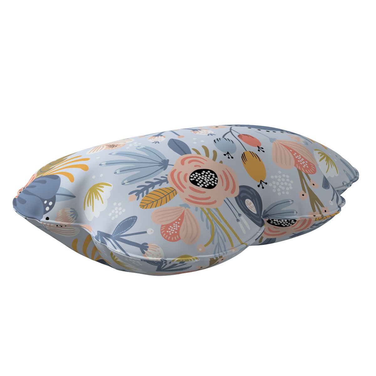 Poduszka Soft Cloud, niebieski, 55x15x35cm, Magic Collection