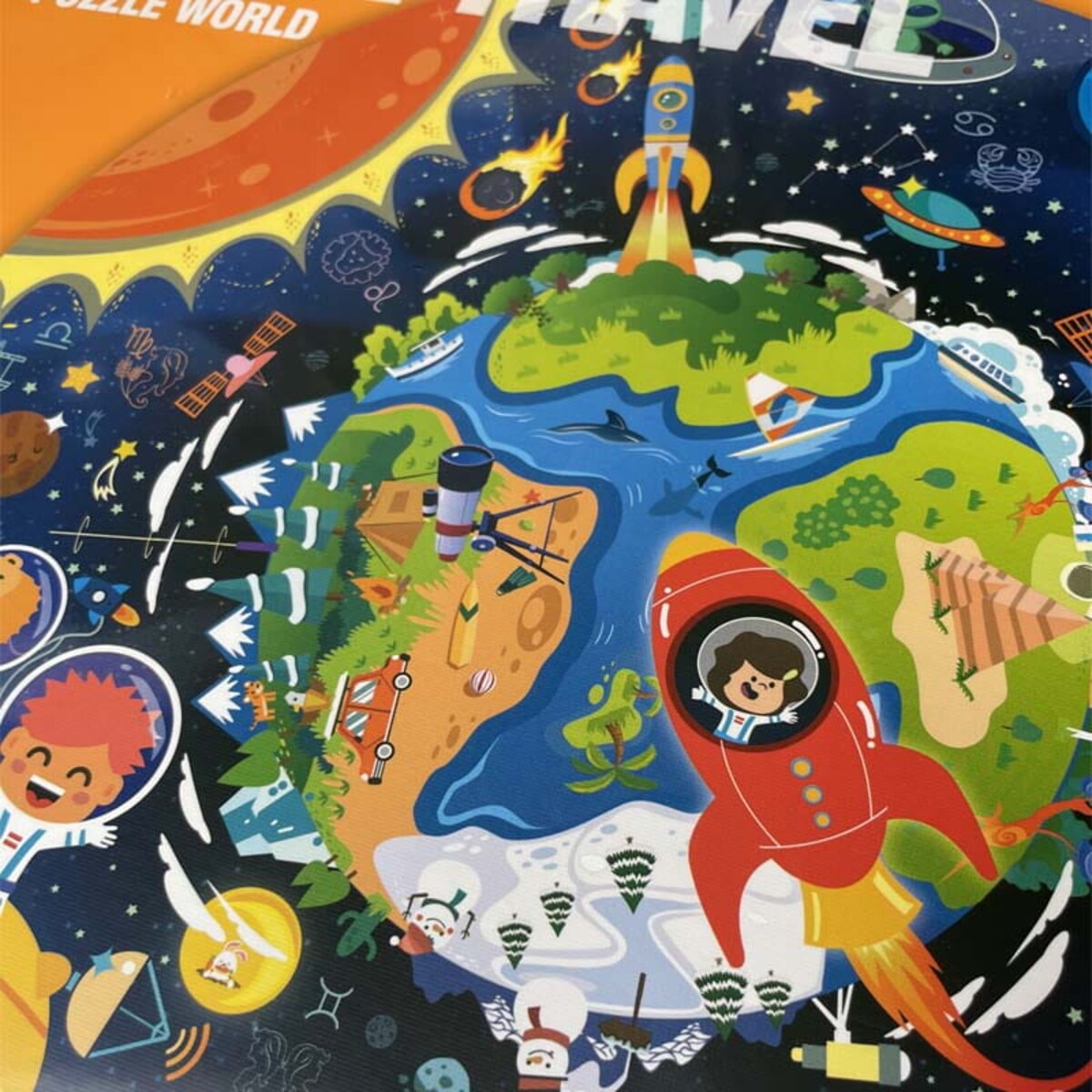 Puzzle edukacyjne - KOSMOS - 180 szt