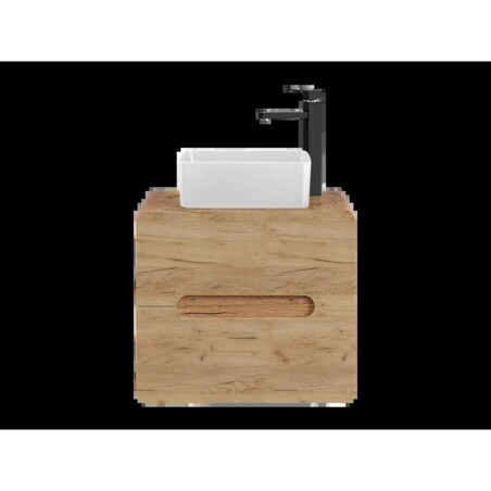 Szafka pod umywalkę nablatową ARUBA CRAFT 828 60cm dąb craft