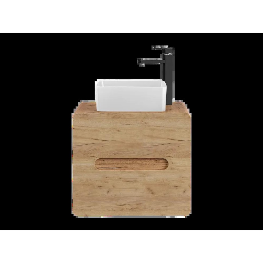 Szafka pod umywalkę nablatową ARUBA CRAFT 828 60cm dąb craft