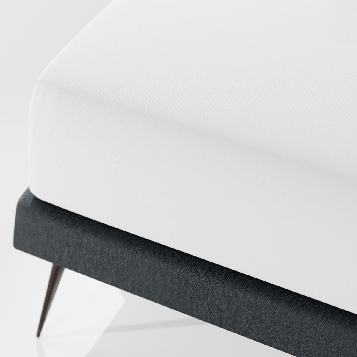 Prześcieradło białe 120x200 PAN MATERAC elastyczne bawełniane z gumką