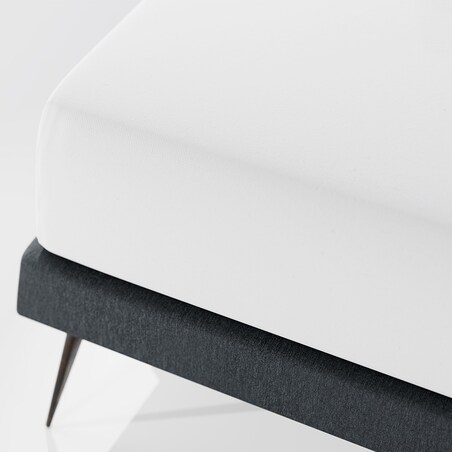 Prześcieradło białe 120x200 PAN MATERAC elastyczne bawełniane z gumką