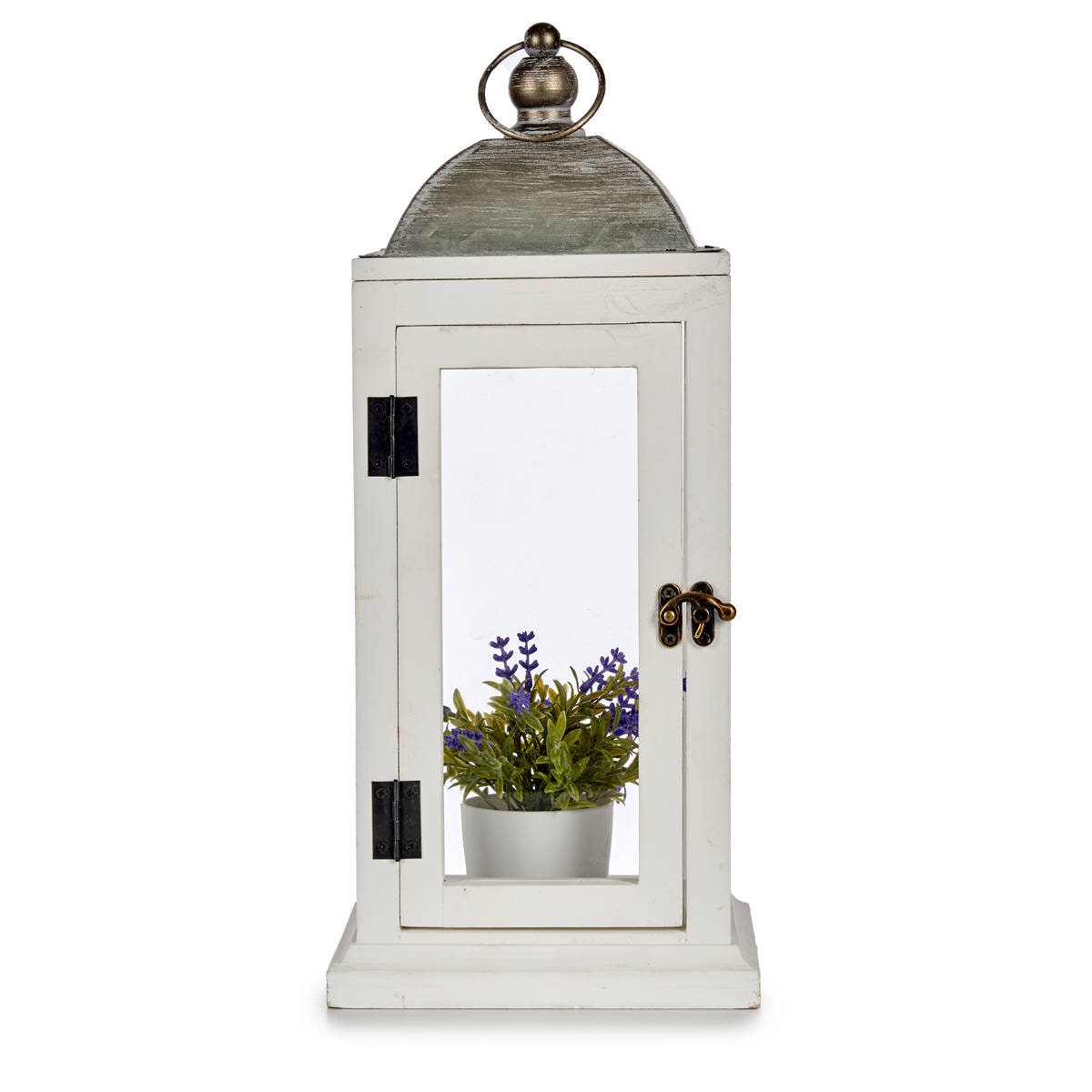 Lampion na świecę, latarenka drewniana