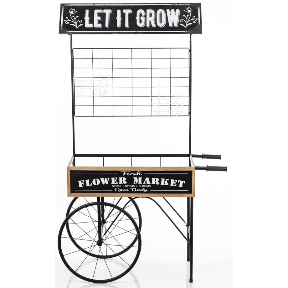 Kwietnik metalowy 176x105x58 cm PARAR