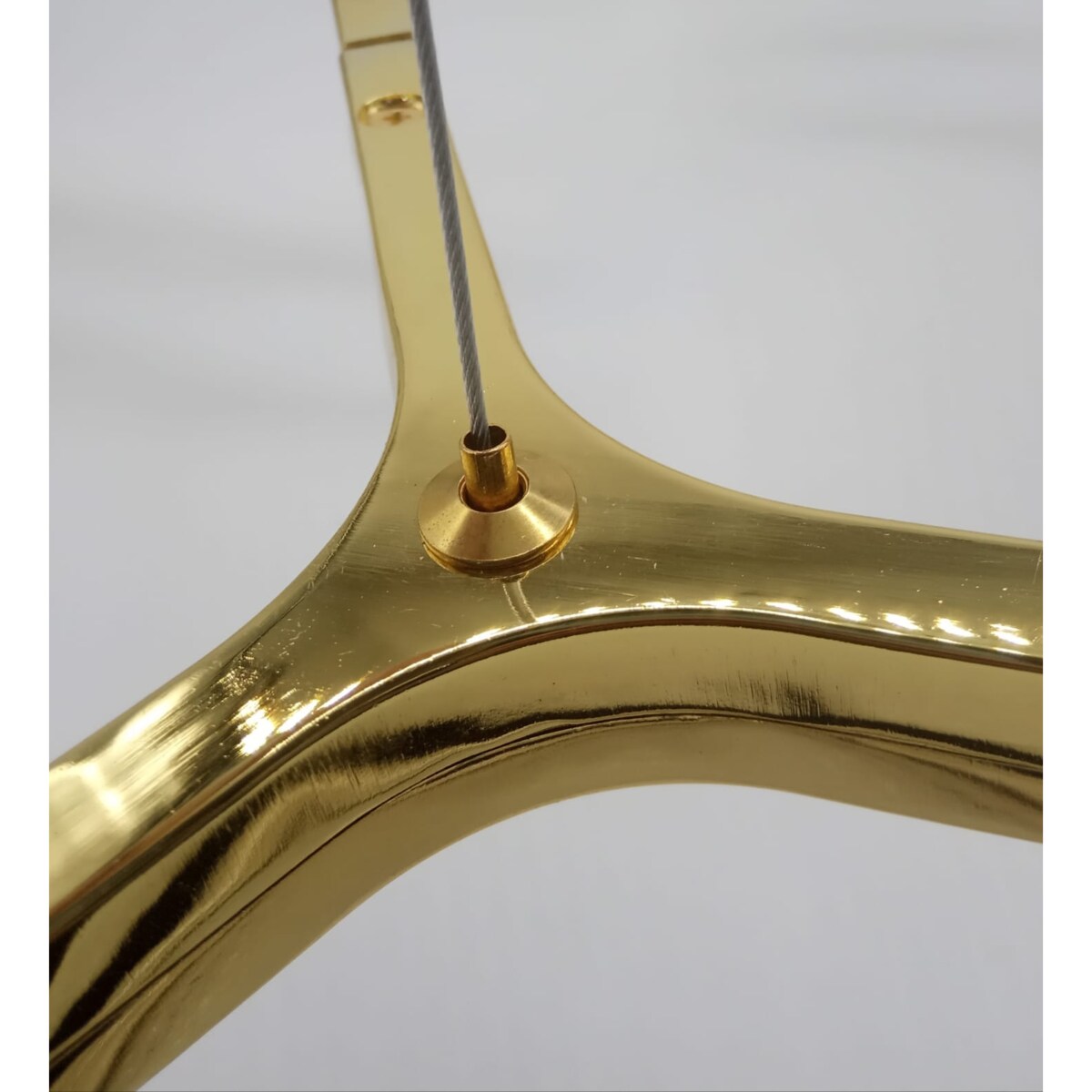 Lampa wisząca świecznik Candles ST-8043-12A GOLD Step designerska złota