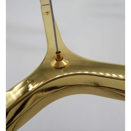 Lampa wisząca świecznik Candles ST-8043-12A GOLD Step designerska złota