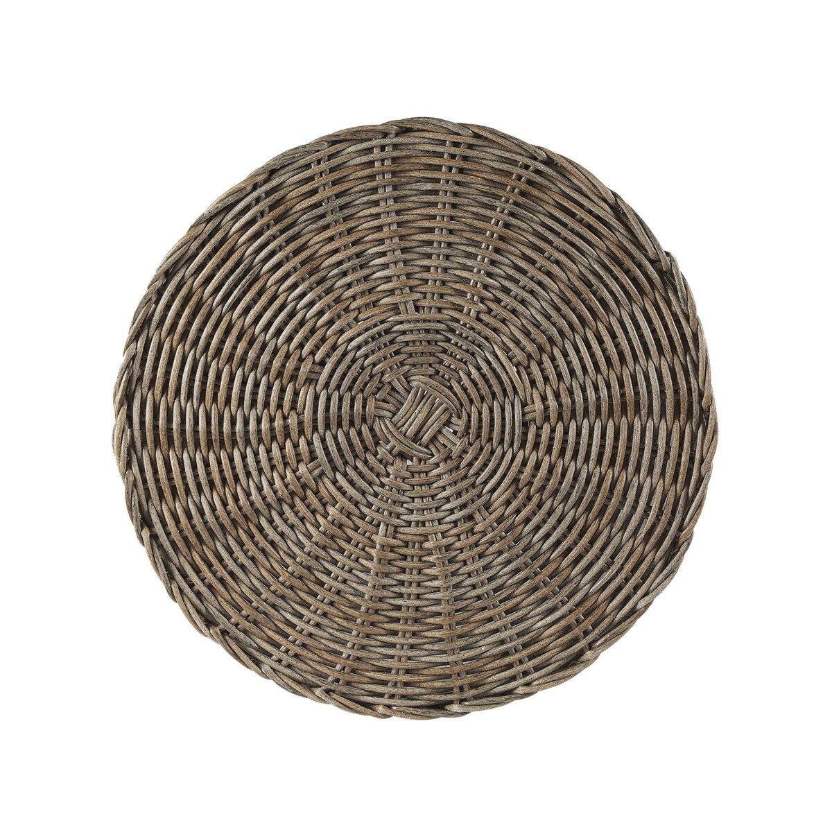 Zestaw 2 koszy na kwiaty z technorattanu brązowy BITOLA