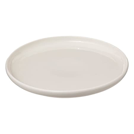 Talerz obiadowy z białej porcelany NORA, Ø 27 cm