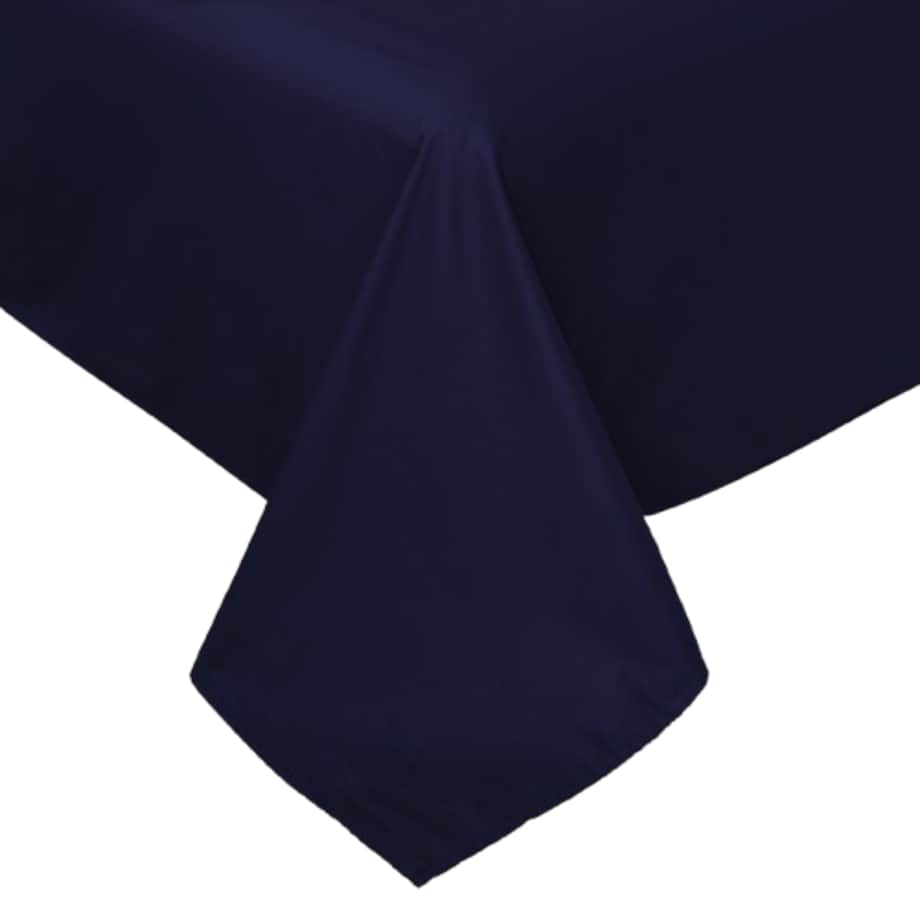 Prześcieradło Bawełniane Bez Gumki 210X250 Granat