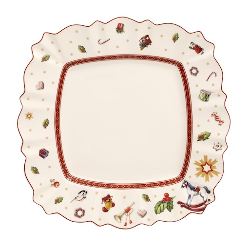 Czworokątny talerz płaski Toy's Delight, 28.5 x 28.5 cm, Villeroy & Boch