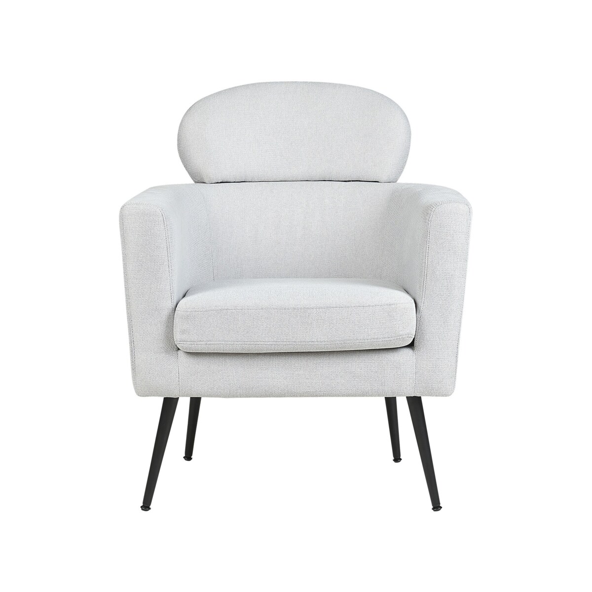 Fotel jasnoszary SOBY