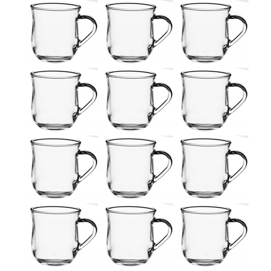 SZKLANKA KUBEK FILIŻANKA 12 x 320 ml kawę herbatę