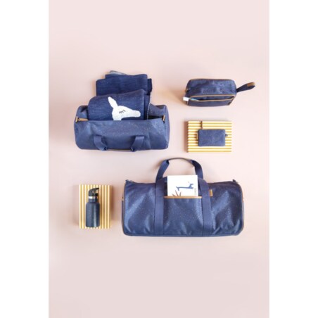 Fresk Termos 350 ml Złote kropki Indigo